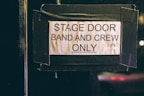 stage door band and crew only