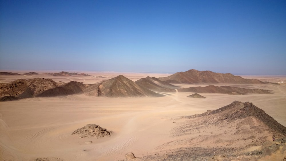 deserto durante il giorno