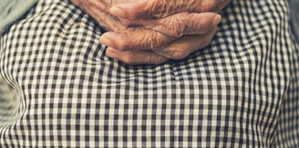 person's hand in shallow focus