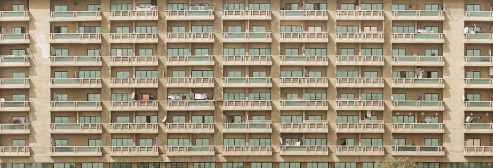 gray and green concrete buildings