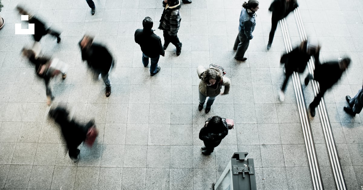 <b>people</b> walking on grey concrete floor during daytime photo – Free ...
