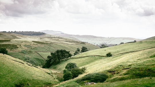 green mountains in Shutlingsloe United Kingdom