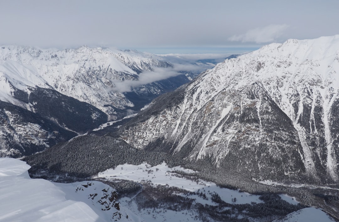 Glacial landform photo spot Teberdinskiy Gosudarstvennyy Prirodnyy Biosfernyy Zapovednik Russia