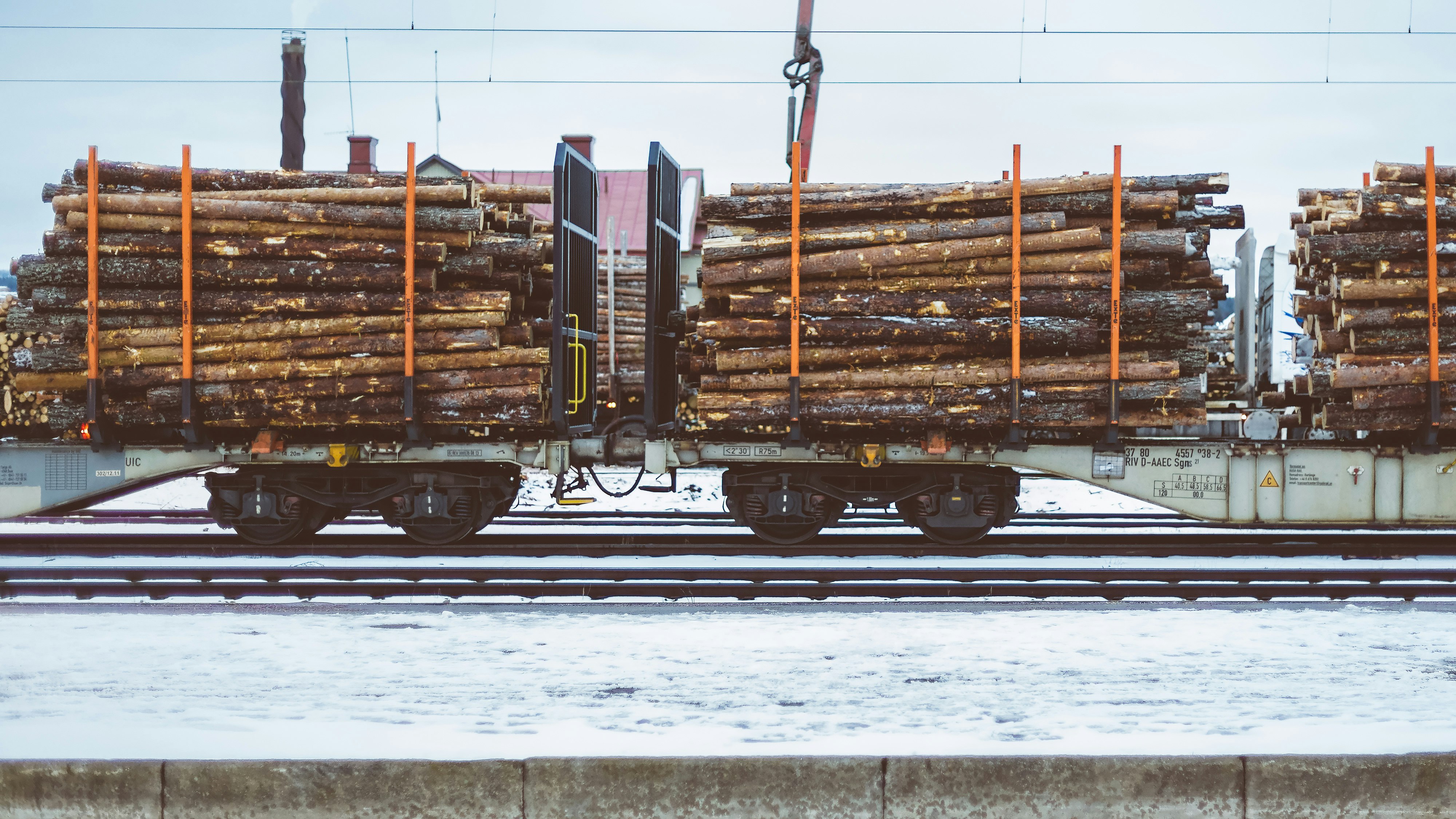train with logs