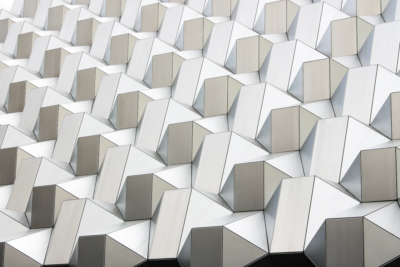 Hexagonal geometric pattern