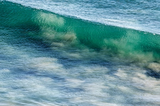 sea wave in Point Dume State Beach United States