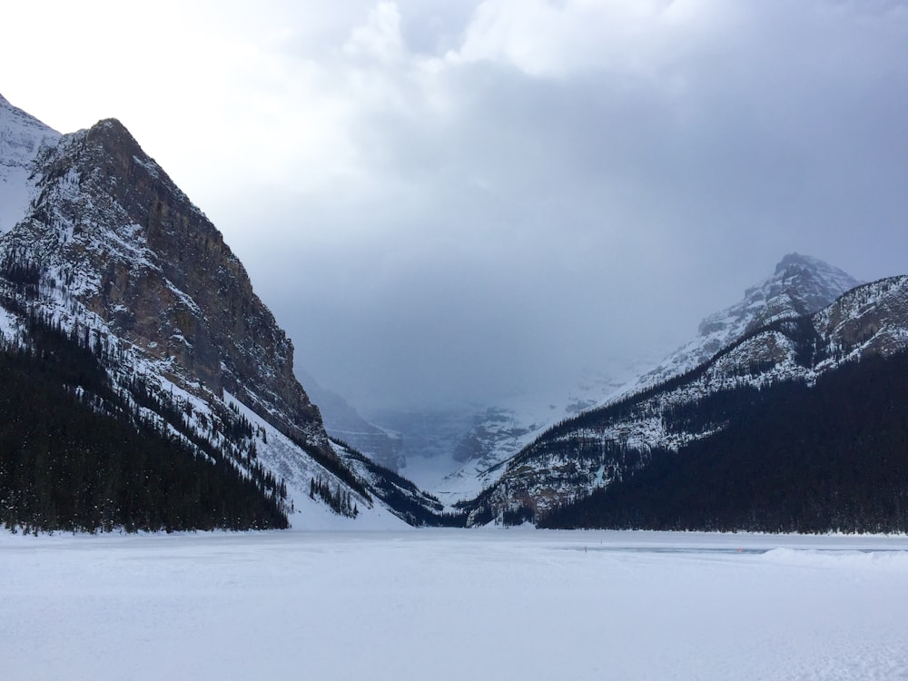 snow covered mountain