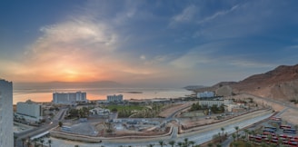 A panoramic view of Meydan Free Zone’s digital infrastructure at sunset.