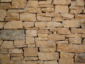 brown brick pavement