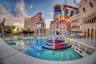 swimming pool near buildings