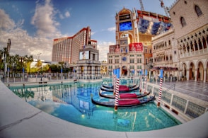 swimming pool near buildings