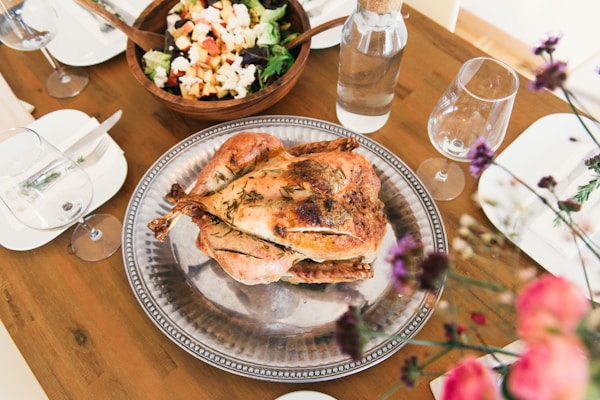 Roasted chicken