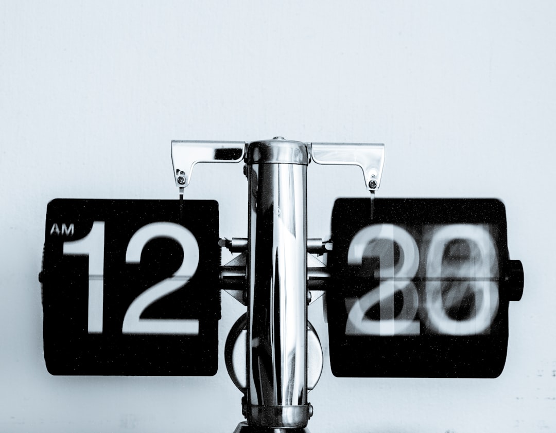 Unsplash image for clock time management
