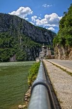Scenic landscape of historic churches along the Holy Family route in Egypt