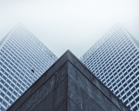 low-angle photography of skyscraper