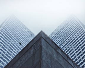 low-angle photography of skyscraper