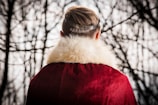 person wearing red and white coat