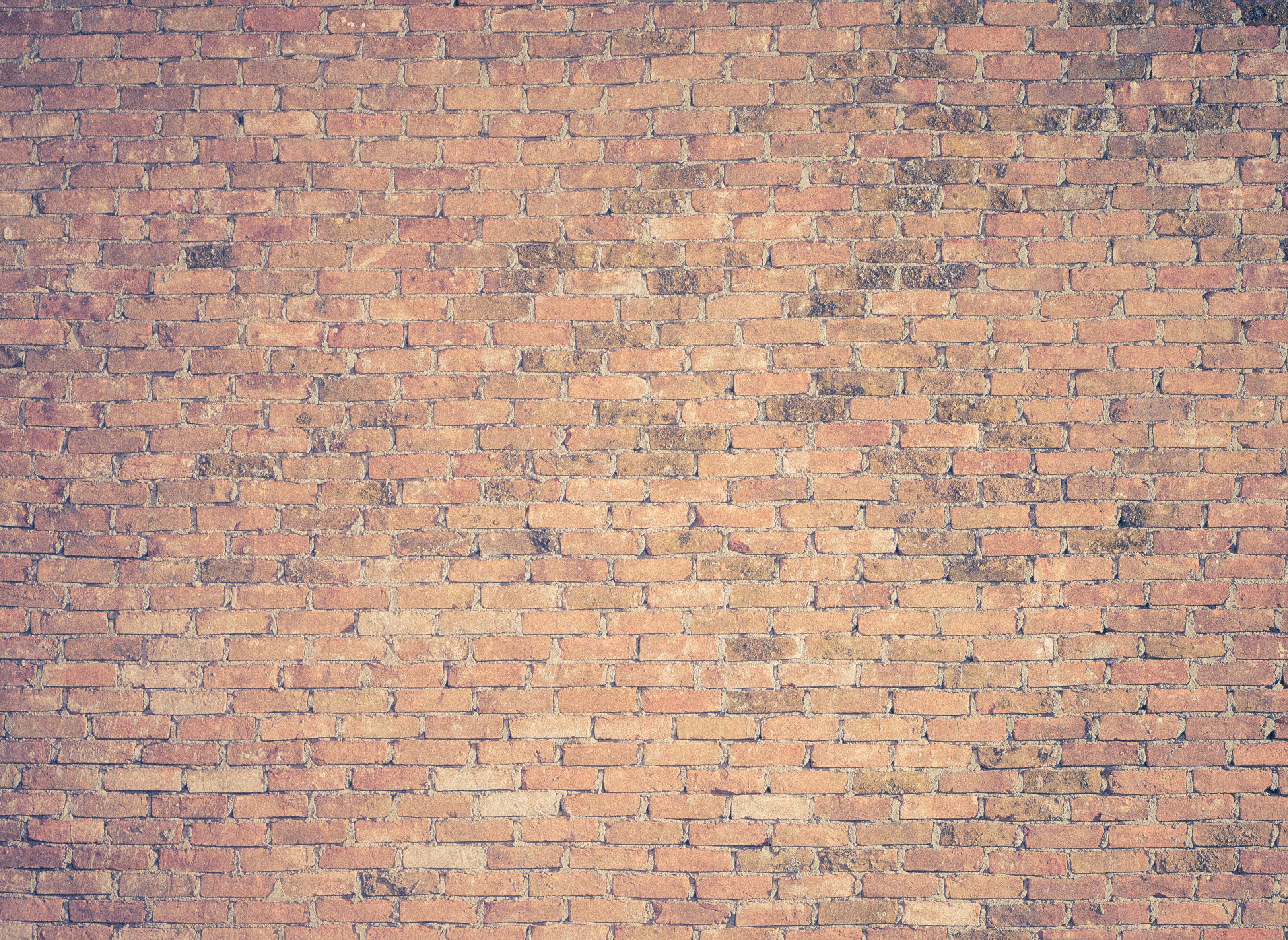 Rustic Red brick tile texture close-up