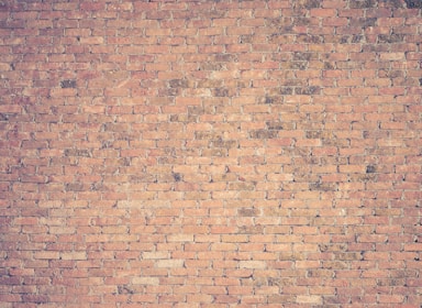 A textured surface made of uniformly arranged bricks, showcasing an earthy tone and slight variations in color.