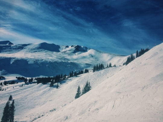 snow covered mountain in Keystone Ski Resort United States