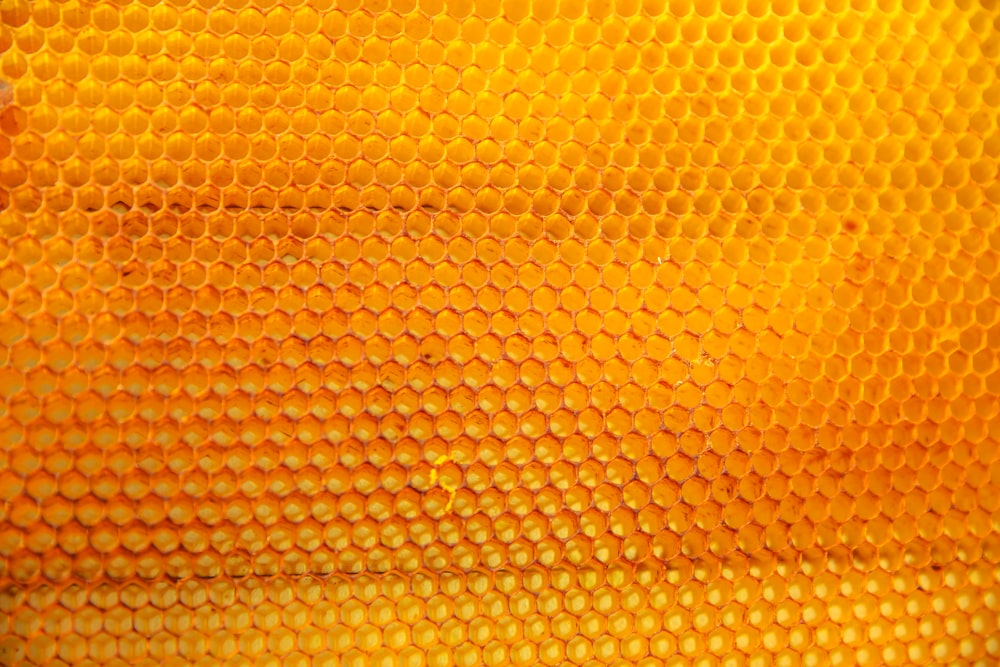 Un motivo di texture a bolle giallo.