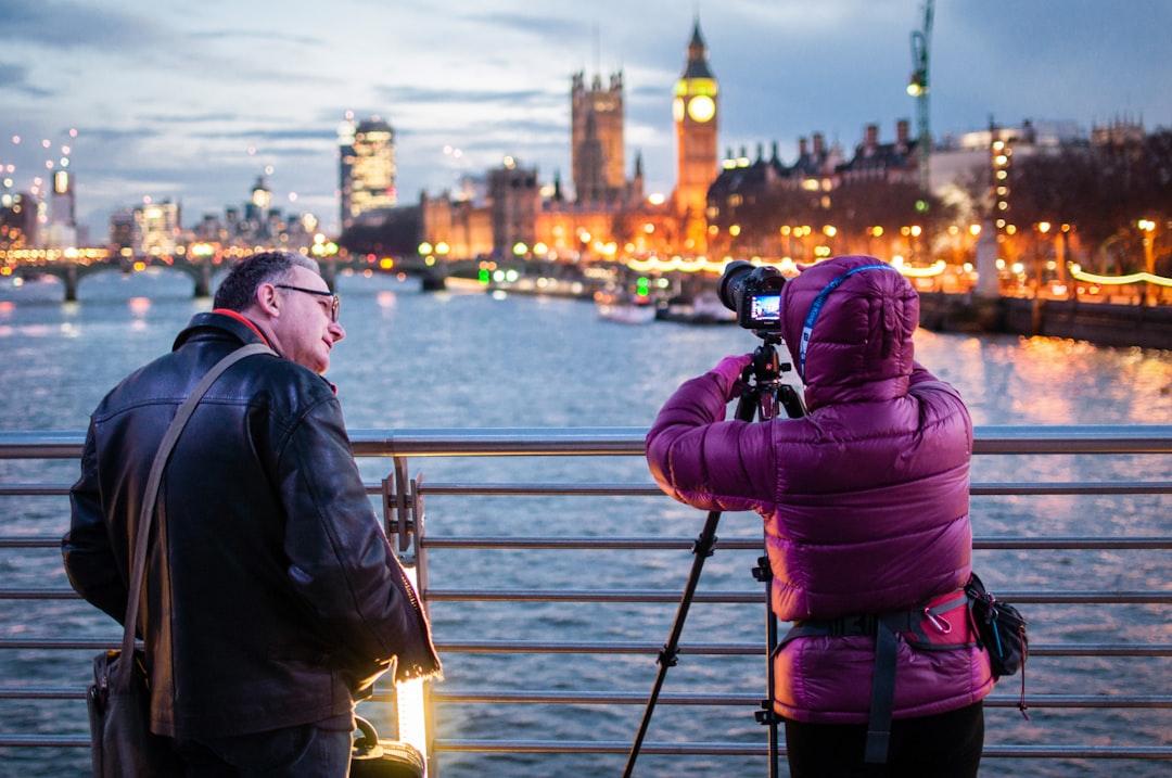 Skyline photo spot Hungerford Bridge and Golden Jubilee Bridges England