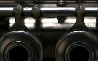 Close-up of a shiny thrust plate bearing showcasing its smooth surface and sturdy construction.