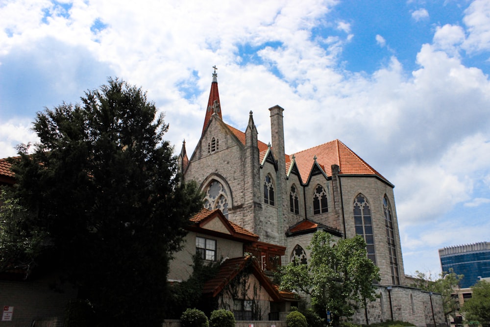 brown and white concrete church under blue sky during daytime