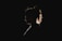 a black silhouette of a woman