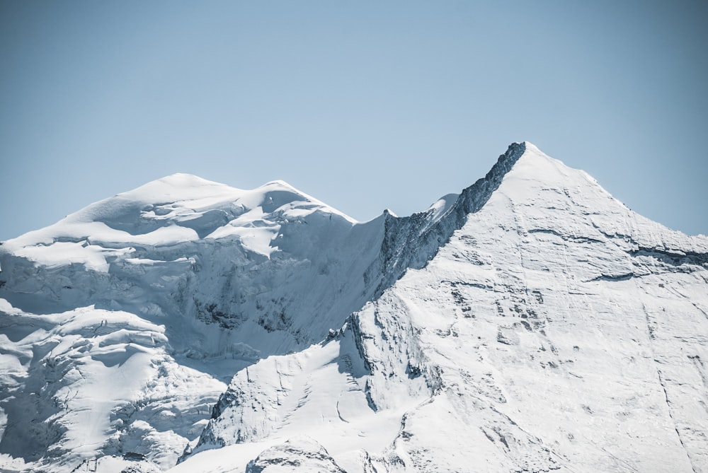 landscape photography snowy mountain