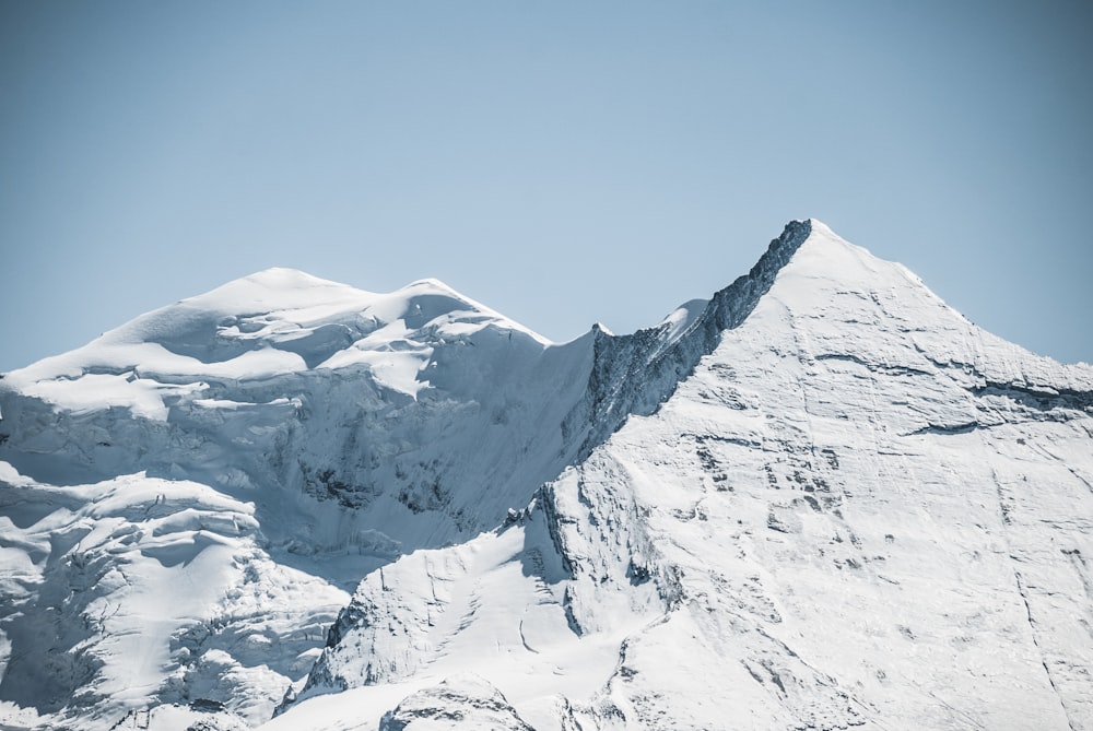 Landschaftsfotografie verschneite Berge