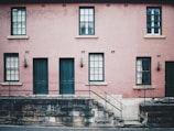 photo of building with stairs