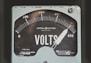 gray GE volt meter at 414