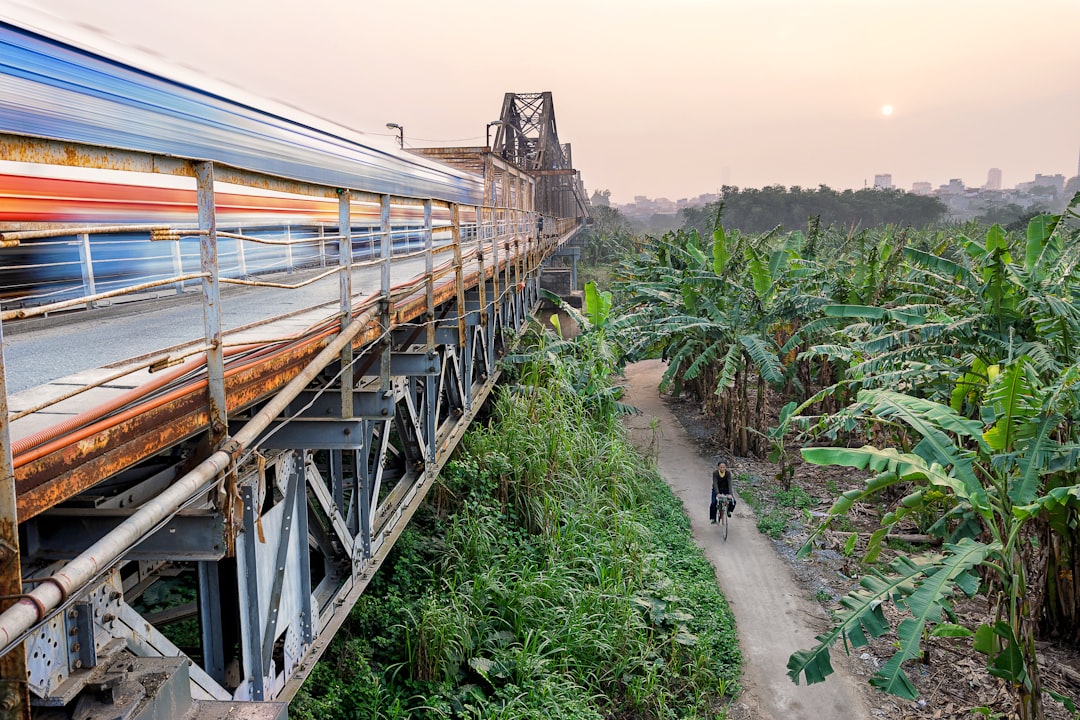 timestamped photo of train,