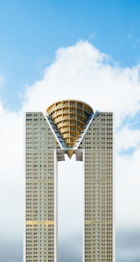 photograph of gold and gray high rise guilding