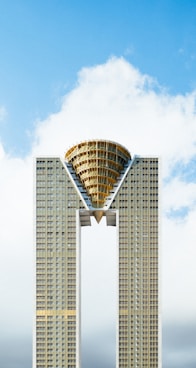 photograph of gold and gray high rise guilding