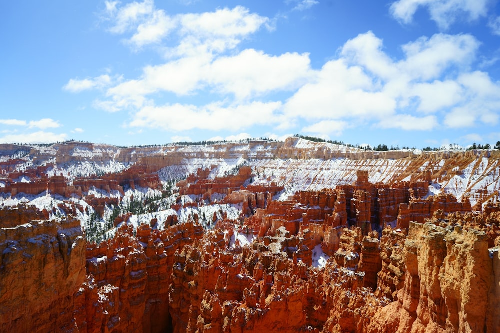 brown rocky mountain at daytime