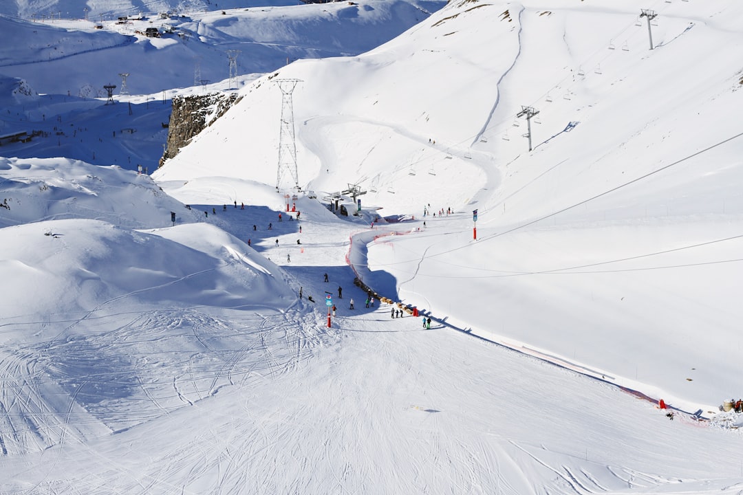 Skiing photo spot Les Deux Alpes La Plagne-Tarentaise