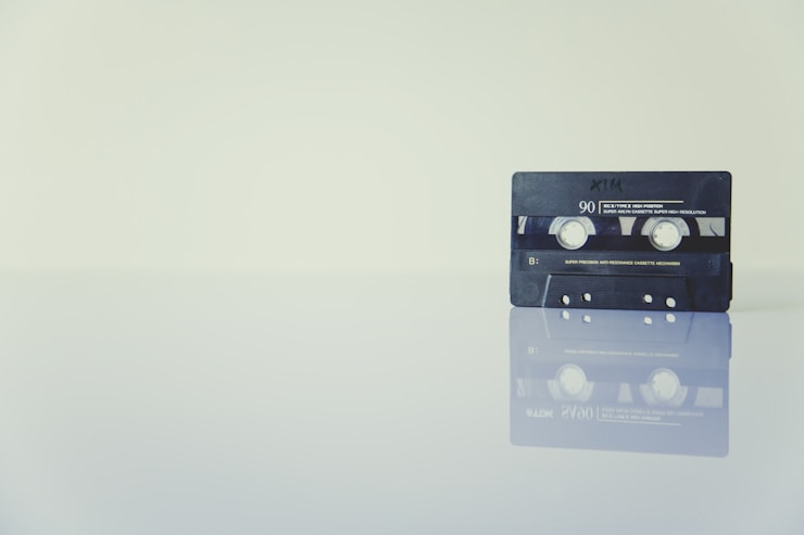 Cassette tape reflection