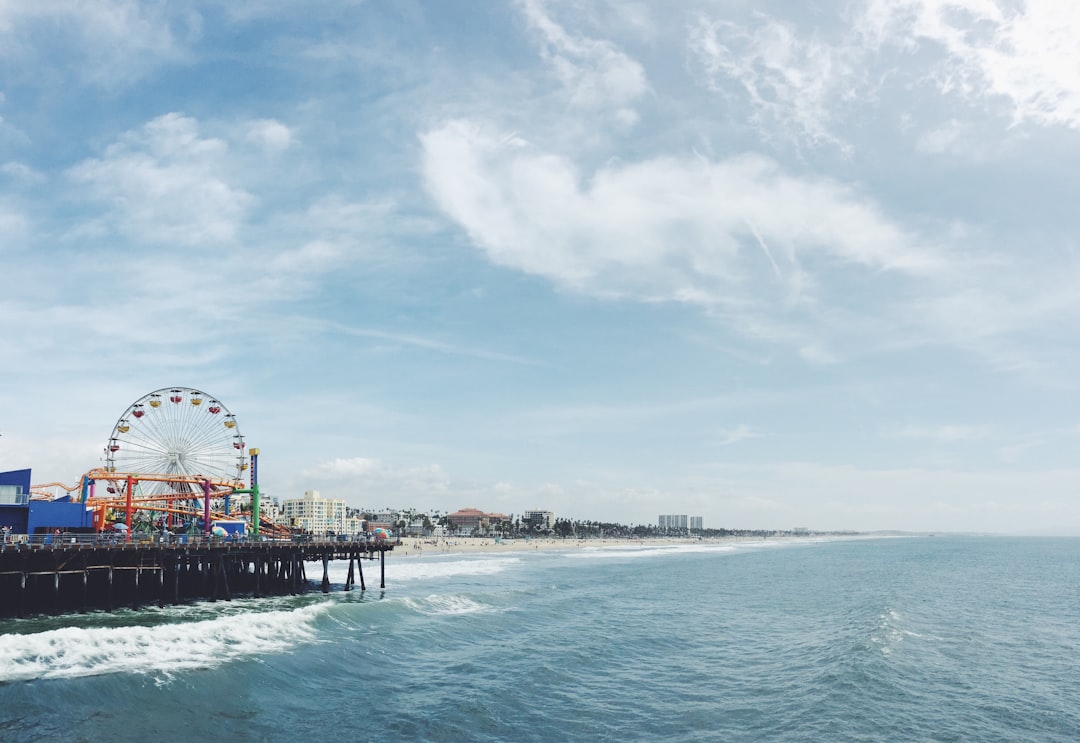 photo of Santa Monica Ferris wheel near Santa Monica State Beach