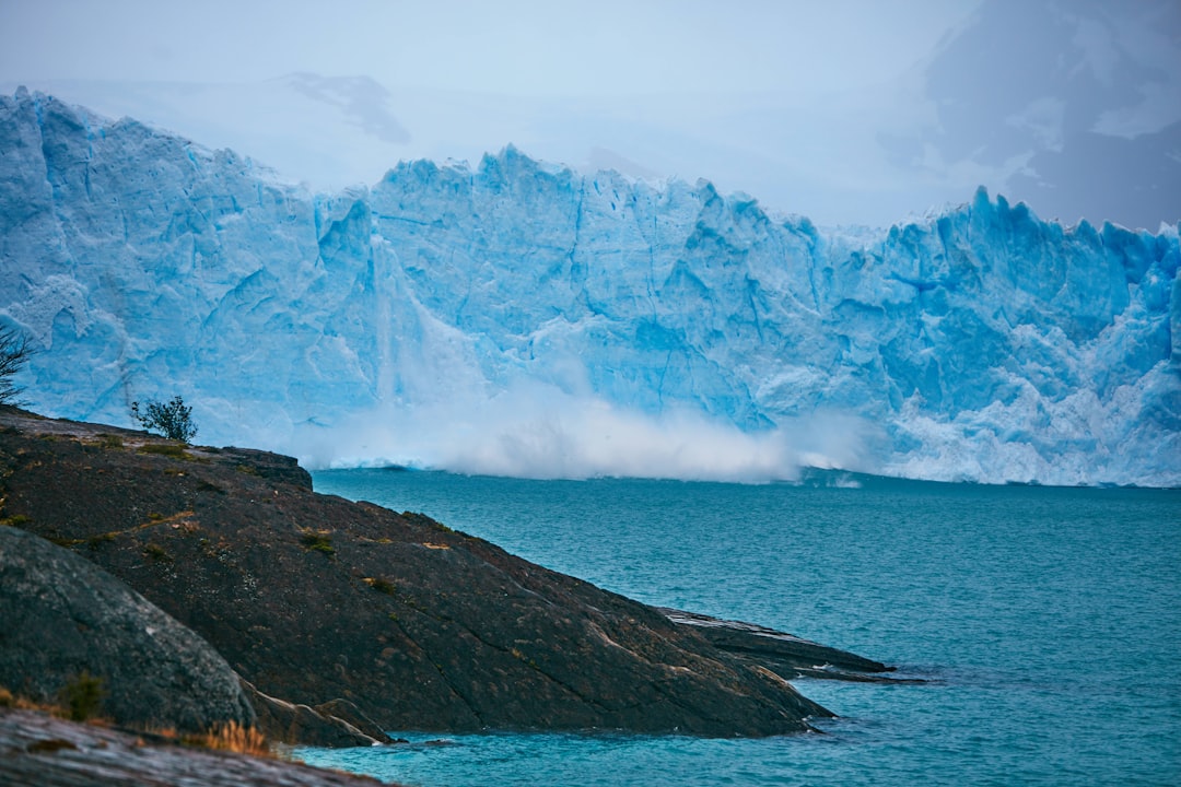 landscape photography of ice burg,