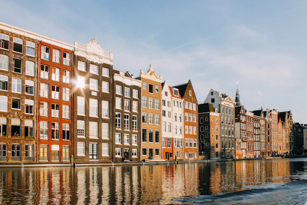 Amsterdam canal boats Netherlands tulips Rijksmuseum Europe