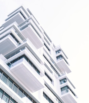 white concrete building