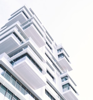 white concrete building