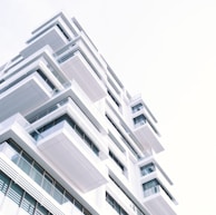 white concrete building