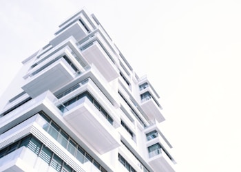 white concrete building