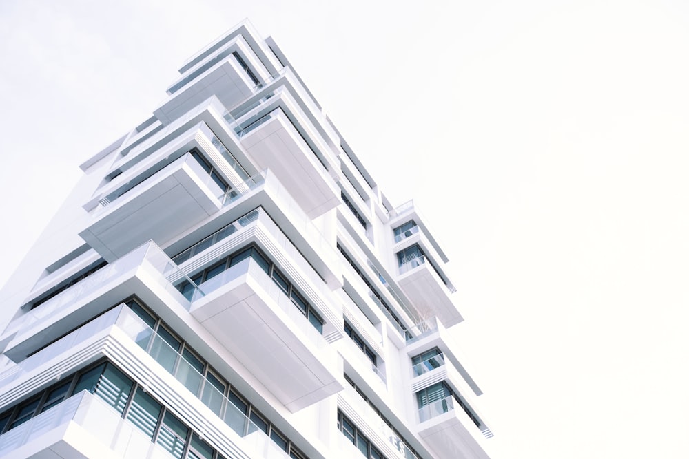 white concrete building