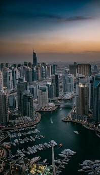 aerial view of city buildings during daytime