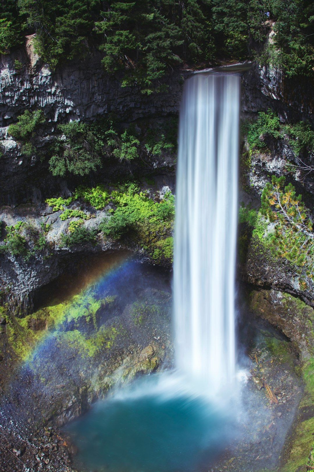 Waterfall photo spot British Columbia Canada