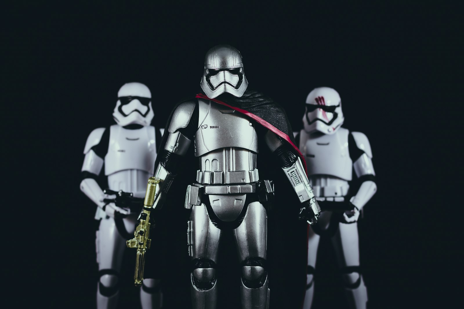 Nikon D7200 + Nikon AF-S Nikkor 50mm F1.8G sample photo. Three star wars stormtroopers photography